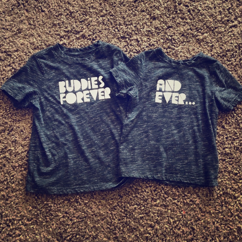 Cat & Jack “Buddies forever and Ever...” T-shirts